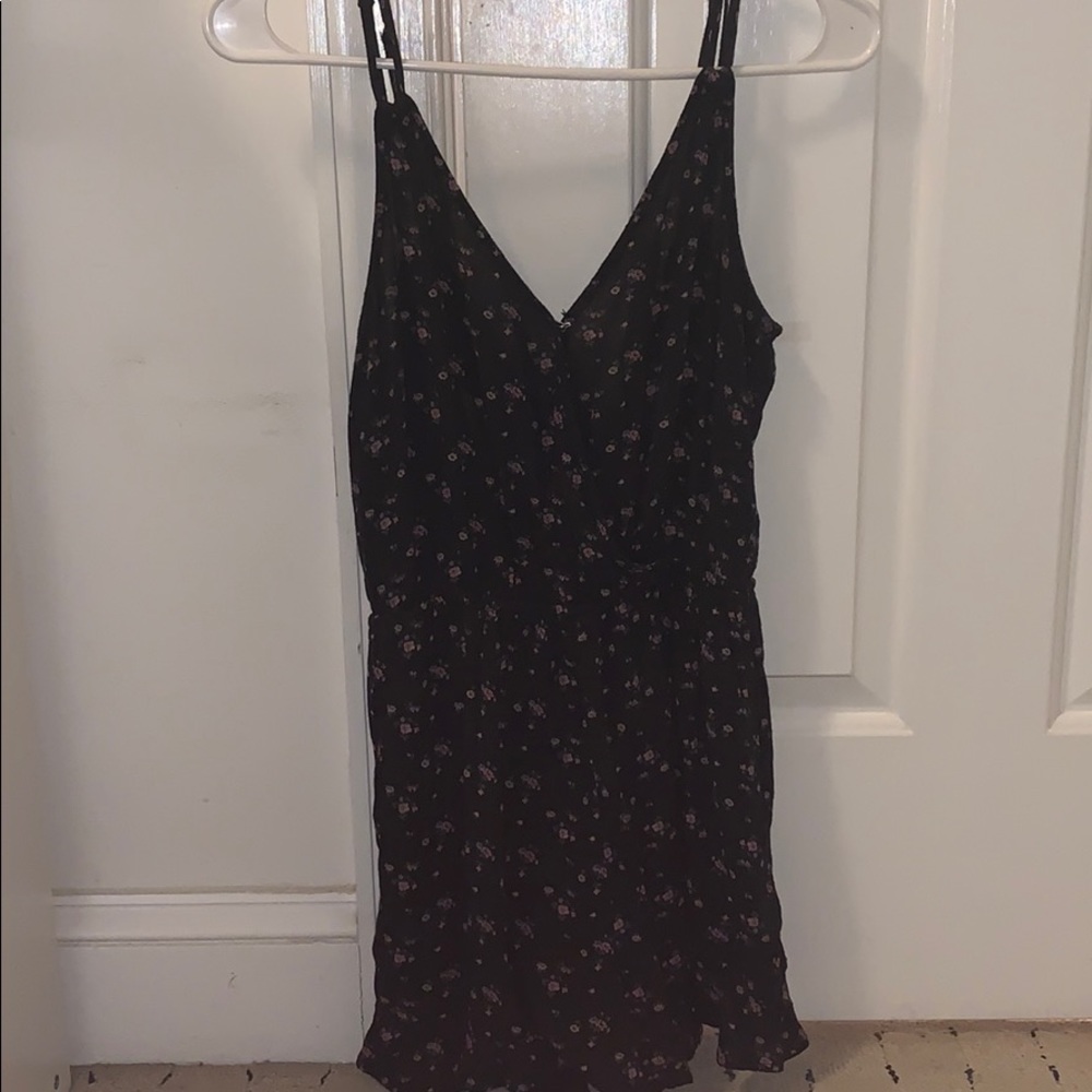 American Eagle floral romper